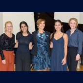 State Senator Shelley Mayer, Hoff-Barthelson Students, Deputy Mayor Dara Gruenberg