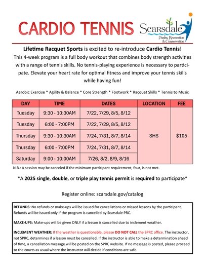Cardio Tennis
